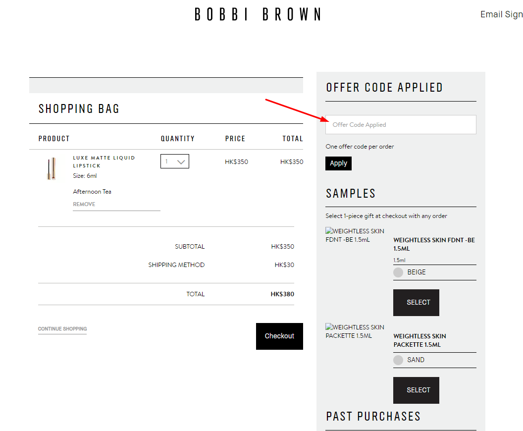 How to Apply a Bobbi Brown Discount Code